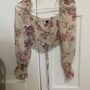 Windsor Floral Crop Top
